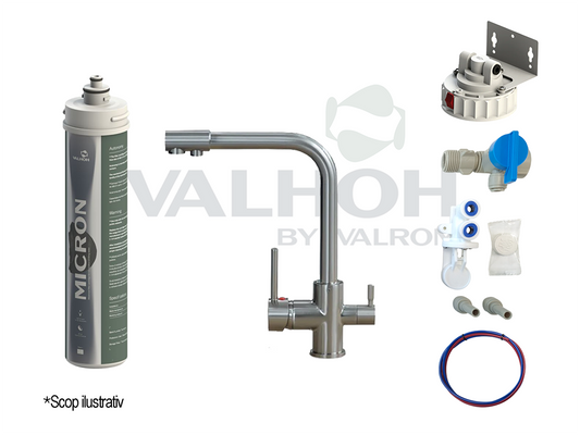 FILTRU MICRON CU BATERIE CU 3 CĂI – Sistem avansat de filtrare la 0,15 microni