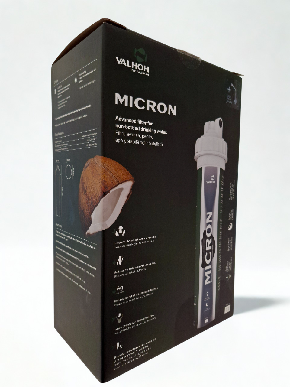 FILTRU MICRON CU BATERIE CU 3 CĂI – Sistem avansat de filtrare la 0,15 microni