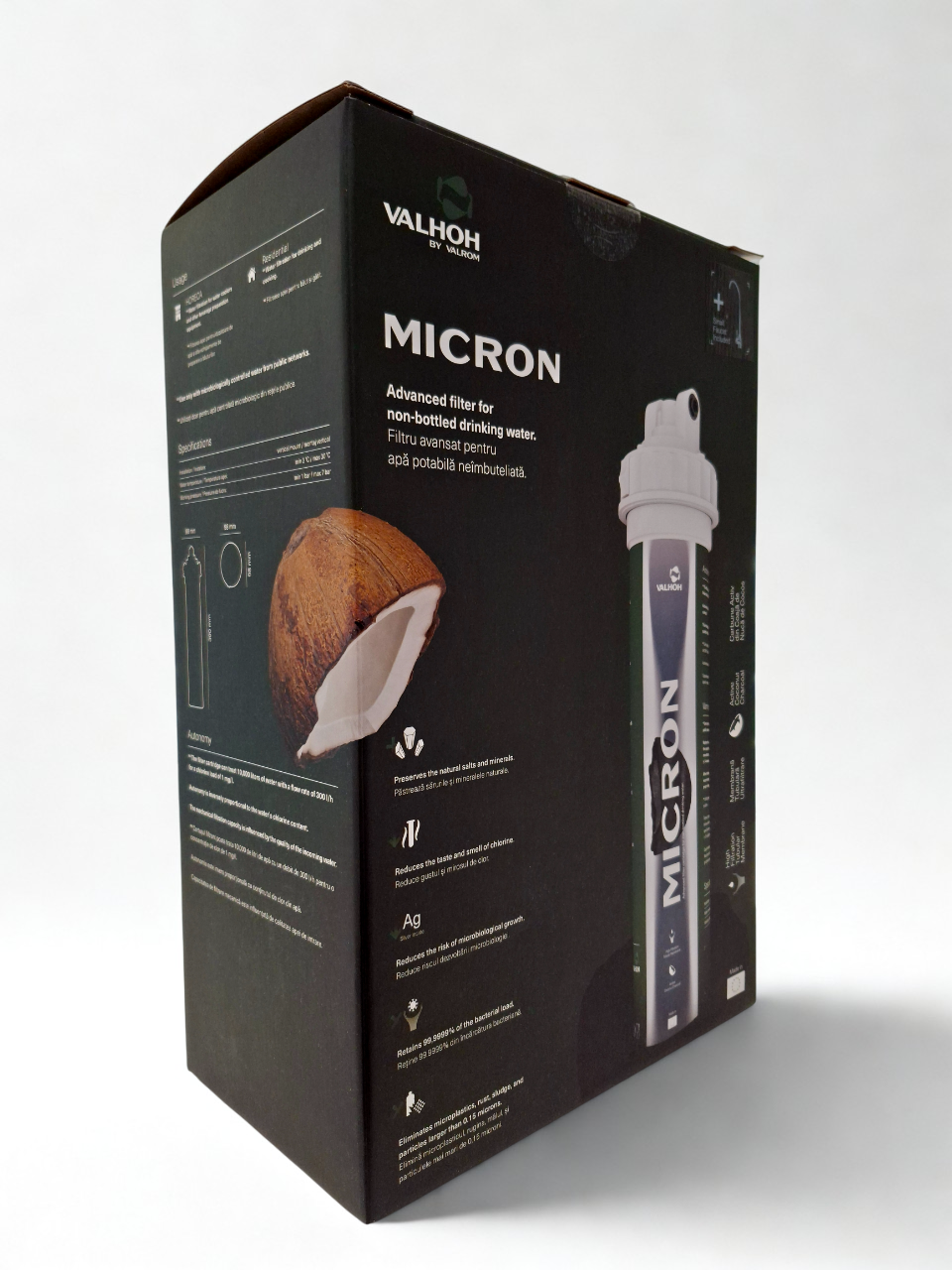FILTRU MICRON CU BATERIE CU 1 CALE – Sistem avansat de filtrare la 0,15 microni