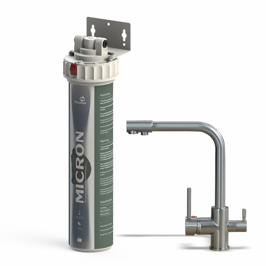 FILTRU MICRON CU BATERIE CU 3 CĂI – Sistem avansat de filtrare la 0,15 microni